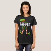 I'm The RAPPER Elf Family Group Matching PJ Christ T-shirt (Voorkant volledig)