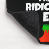 I'm The Ridiculous Elf Family Pajama Christmas Fun Muismat (Hoek)