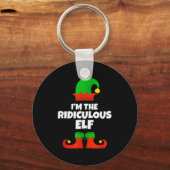 I'm The Ridiculous Elf Family Pajama Christmas Fun Sleutelhanger (Voorkant)