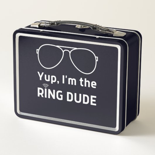 Im the ring dude funny wedding ring kids (Achterkant)