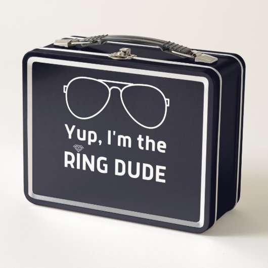 Im the ring dude funny wedding ring kids (Voorkant)