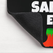 I'm The Safety Elf Family Pajama Christmas Funny Muismat (Hoek)