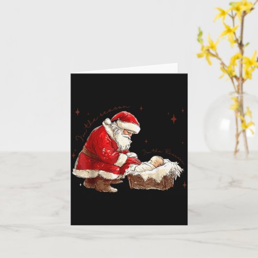 I'm The Season I'm The Reason Christian Christmas  Kaart (Gele Bloem)