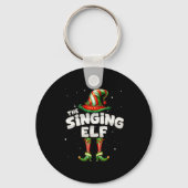 I'm The Singing Elf Family Matching Group Christma Sleutelhanger (Voorkant)
