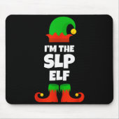 I'm The Slp Elf Family Pajama Christmas Speech Lan Muismat (Voorkant)