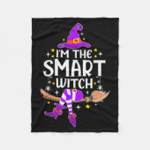 I'm The Smart Witch Halloween Matching Group Costu Fleece Deken (Voorkant)