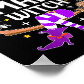 I'm The Smart Witch Halloween Matching Group Costu Poster (Hoek)