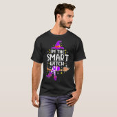 I'm The Smart Witch Halloween Matching Group Costu T-shirt (Voorkant volledig)