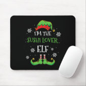 Im The Sushi Lover Elf Christmas  Muismat (Met muis)