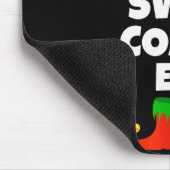 I'm The Swim Coach Elf Family Pajama Christmas Fun Muismat (Hoek)