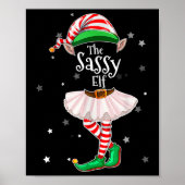 Im The Sy Elf Matching Christmas For Teen Girls Ki Poster (Voorkant)