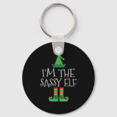 I'm The Sy Elf Matching Family Group Christmas T S Sleutelhanger (Voorkant)