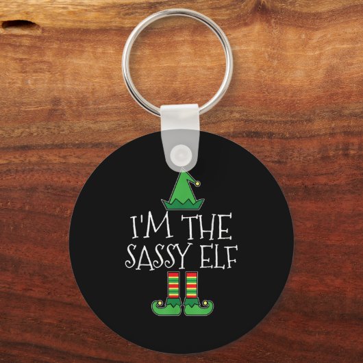 I'm The Sy Elf Matching Family Group Christmas T S Sleutelhanger (Voorkant)