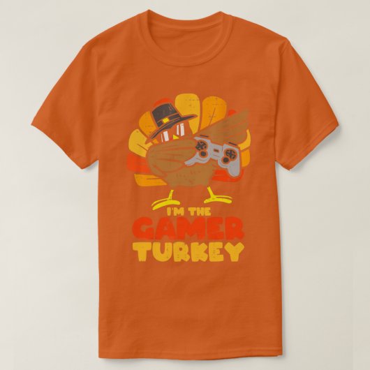 IM The Turkey Dabbing Turkey gaming Controller dan T-shirt (Design voorkant)