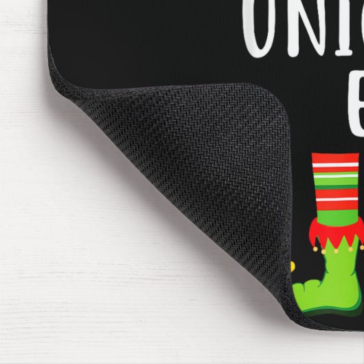 I'm The Unicorn Elf Matching Family Group Christma Muismat (Hoek)