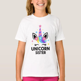 I'm The Unicorn Sister Kids Birthday T-Shirt