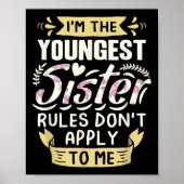 I'm The Youngest Sister Rules Don't Apply To Me Si Poster (Voorkant)