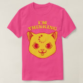 Im Thinking Grappige Kat van Tobe Fonseca T-shirt (Design voorkant)