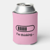 I'm Thinking... Loading Progress Bar Pink Minimali Blikjeskoeler (Blikje Achterkant)