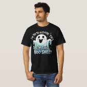 "I'm Too Old for This Boo Sheet – Funny Halloween T-shirt (Voorkant volledig)