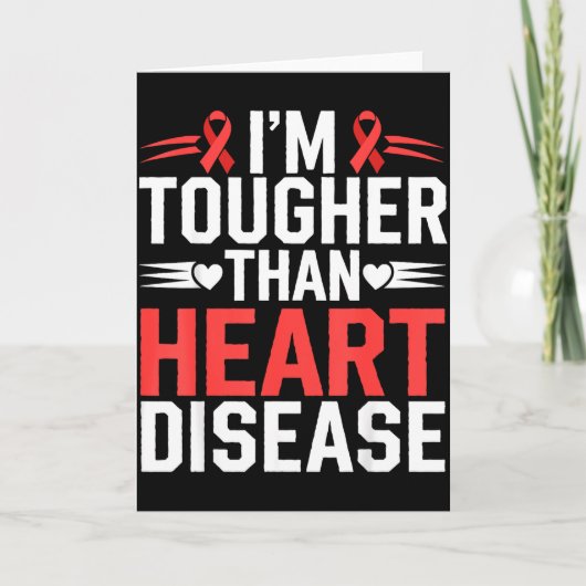 Im Tougher Than Heart Disease _1  Kaart (Voorkant)
