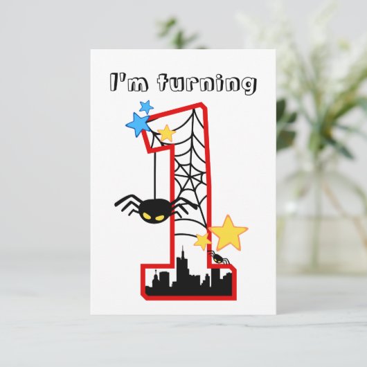 i'm turning 1-kaart spider kaart (Staand voorkant)