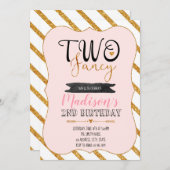 Im twee fancy partijuitnodiging kaart (Voorkant / Achterkant)