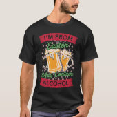 Im uit aston kan alcohol uit Pennsylvania bevatten T-shirt (Voorkant)