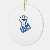 I'm Union Strong - Dag van de Arbeid Keramisch Ornament (Links)