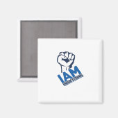 I'm Union Strong - Dag van de Arbeid Magneet (Voorkant / Achterkant)