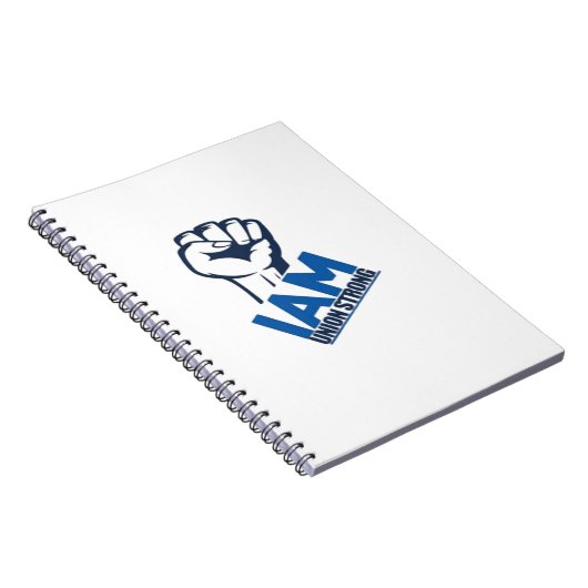 I'm Union Strong - Dag van de Arbeid Notitieboek (Rechterzijde)