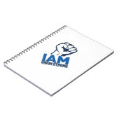 I'm Union Strong - Dag van de Arbeid Notitieboek (Linkerzijde)