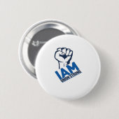 I'm Union Strong - Dag van de Arbeid Ronde Button 5,7 Cm (Voorkant /achterkant)