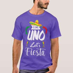 Im Uno laat Uno 1e verjaardag T-shirt