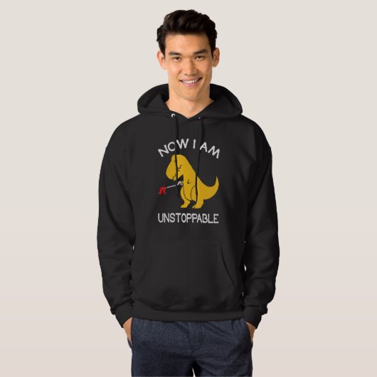 I'm Unstoppable Rex 1 Hoodie (Voorkant volledig)