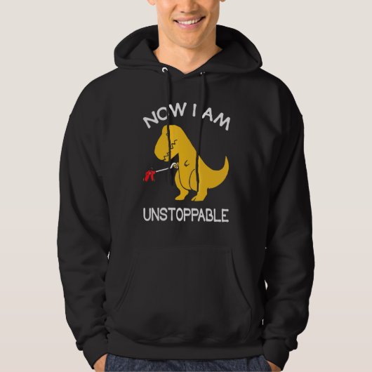 I'm Unstoppable Rex 1 Hoodie (Voorkant)