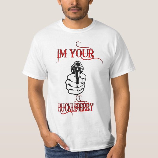 IM UW HUCKLEBERRY T-SHIRT (Voorkant)