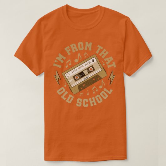 Im van die oude school 2 t-shirt (Design voorkant)