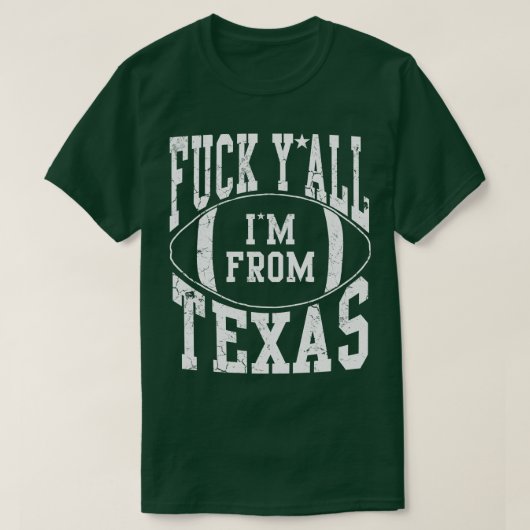 IM van Texas Sports Texan T-shirt (Design voorkant)