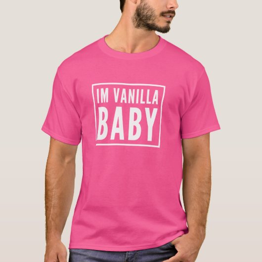 IM VANILLA BABY T-SHIRT (Voorkant)