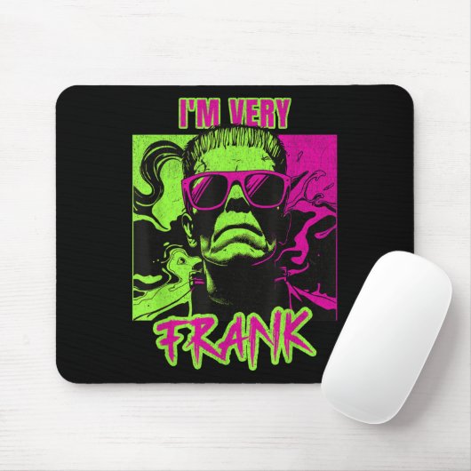 I'm Very Frank Funny Frankenstein Halloween Costum Muismat (Met muis)