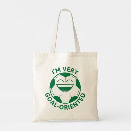 I'm Very Goal-Oriented Tote Bag (Achterkant)