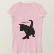 IM Voeling Goed Quote Schattig Baby Kat Silhouet C