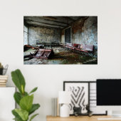 Im Wartesaal des Zerfalls Poster (Thuiskantoor)