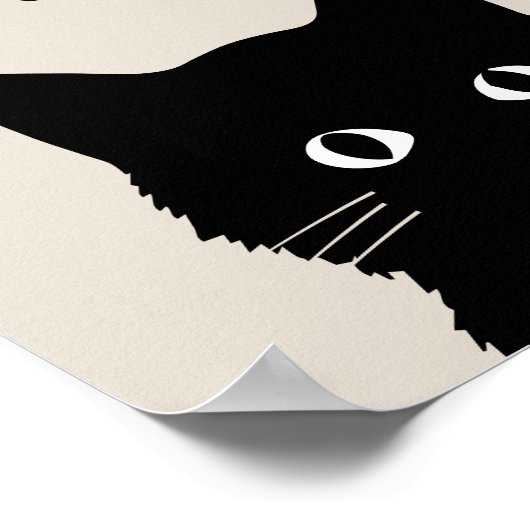 I'm watching you pooping cat poster (Hoek)