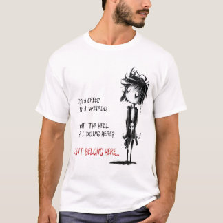 Im Weirdo (Radiohead) T-shirt