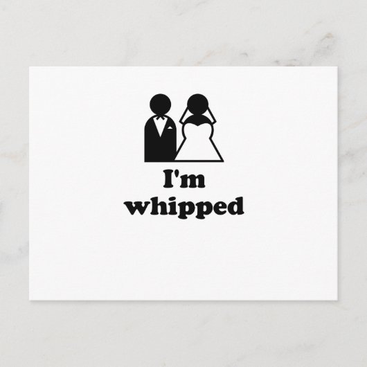 Im Whipped Briefkaart (Voorkant)