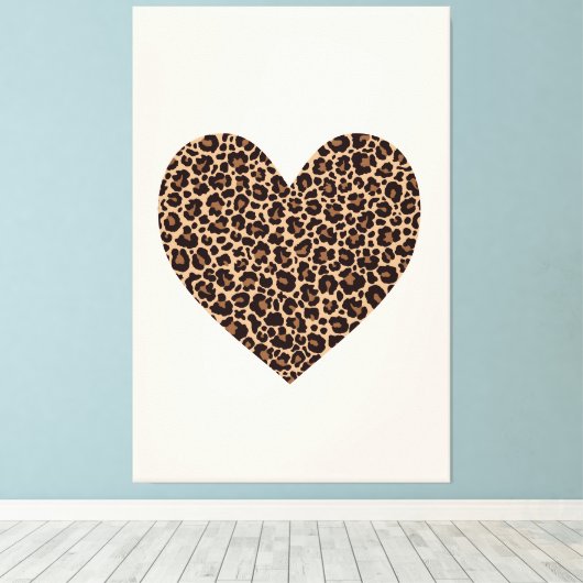 I'm Wild for You Canvas Afdruk (Insitu (Houten vloer))