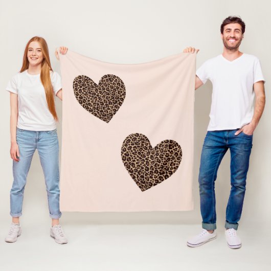 I'm Wild for You Fleece Deken (In situ)