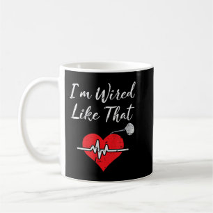 I'm Wired Like That ICD Surgery Cardiac Pacemaker Koffiemok
